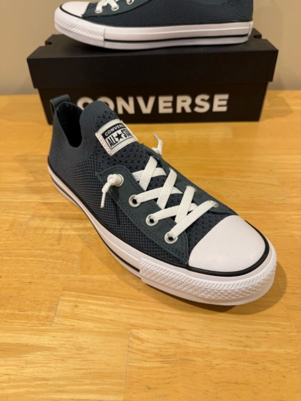 Converse Chuck Taylor All Star Shoreline Knit Slip On Sneakers Womens Sz 11 NWT - Picture 4 of 5